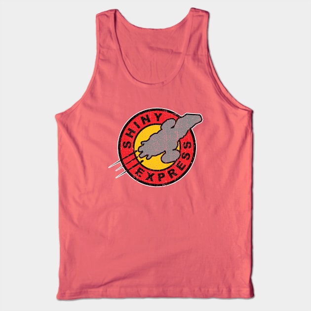 Shiny Express Tank Top by huckblade